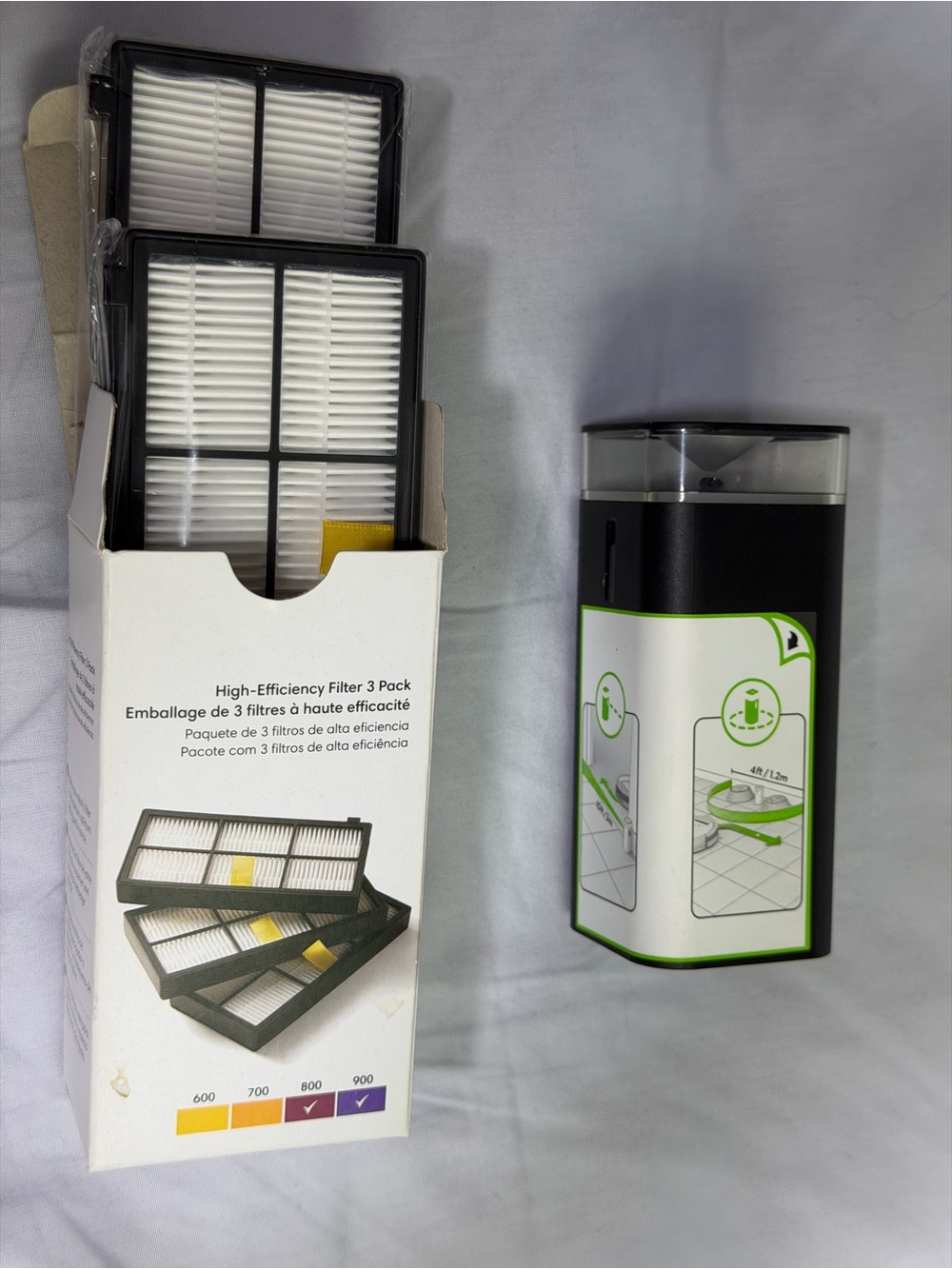 iRobot Roomba 800 900 Bundle Dual Mode Virtual Wall + 2 HEPA Filters Genuine OEM